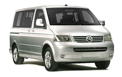 Book a -  VW Transporter 9 Seats - with Car Hire in Algarve